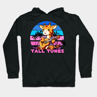 Rock and roll giraffe Hoodie